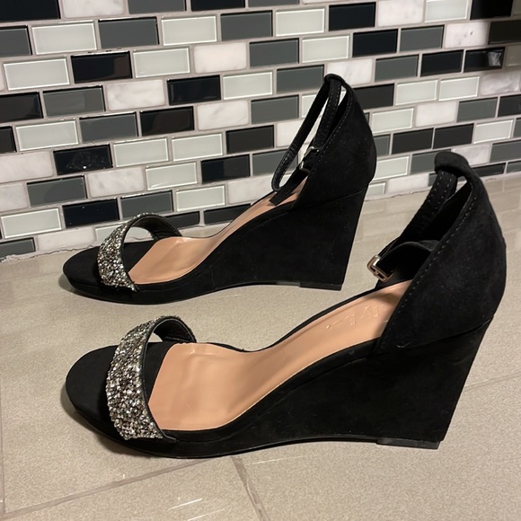 Simply be, wedge, suede sandals - Picture 2 of 9